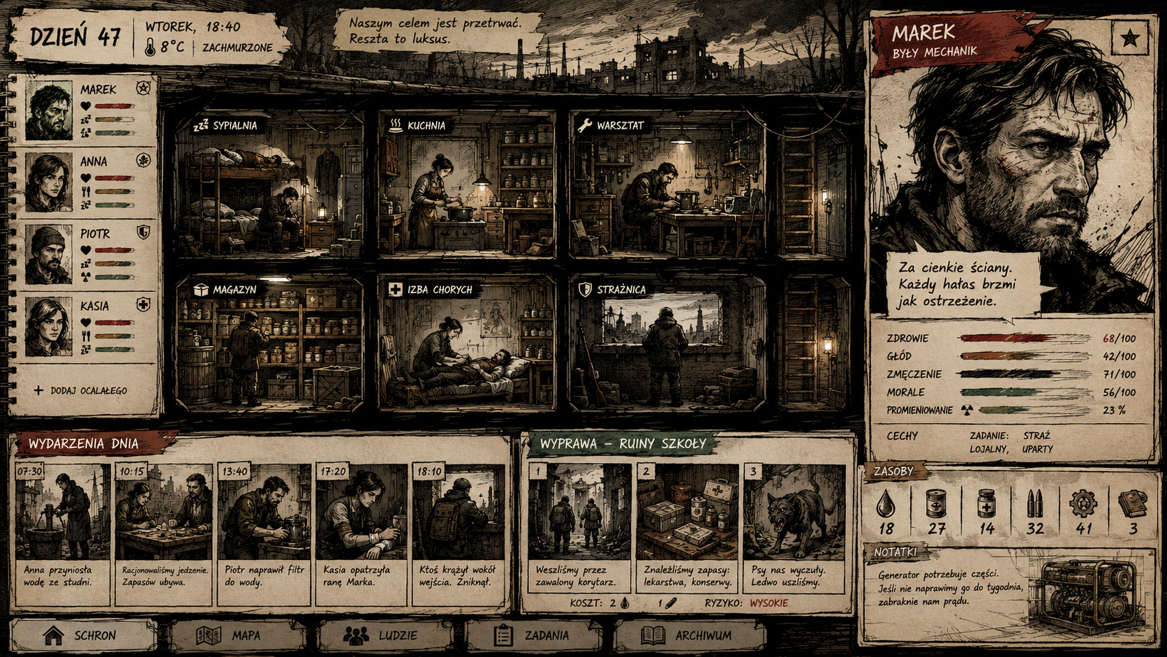 Adult Graphic-Novel Interface