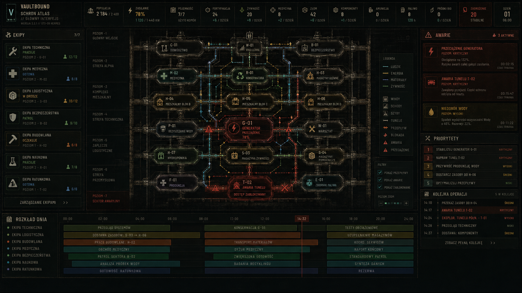 Shelter as a Vertical Metro Map mix